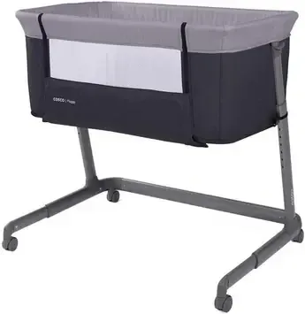 Cosco Kids, Berço Co-bed Pluggy, 0 a 9kg, Cinza Escuro