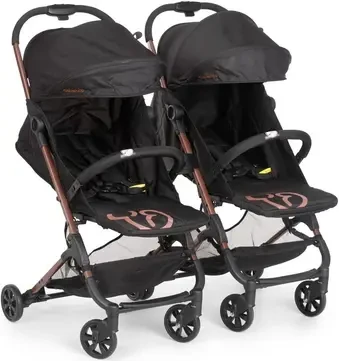 Carrinho Duolee Duo Preto Cobre Galzerano 2