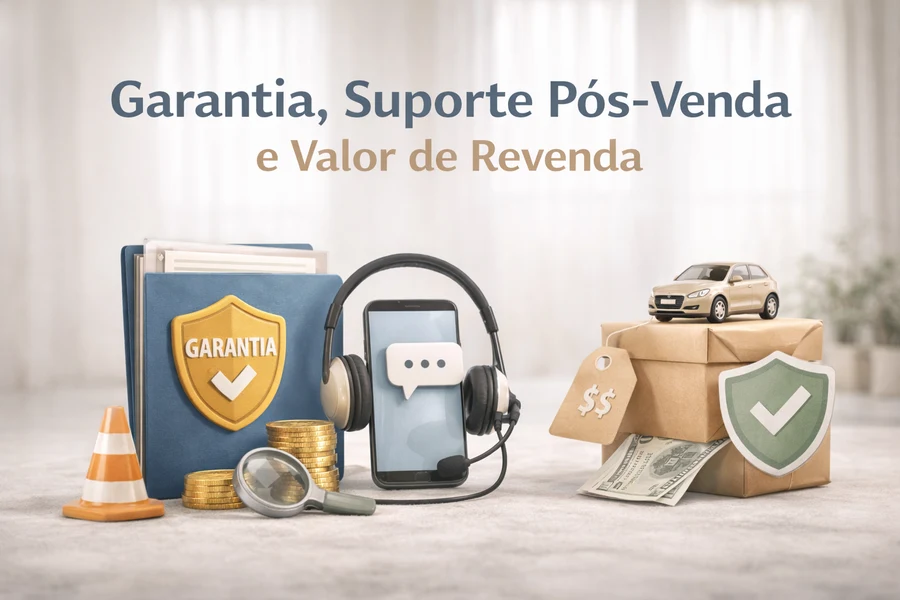 Garantia, Suporte Pós-Venda e Valor de Revenda