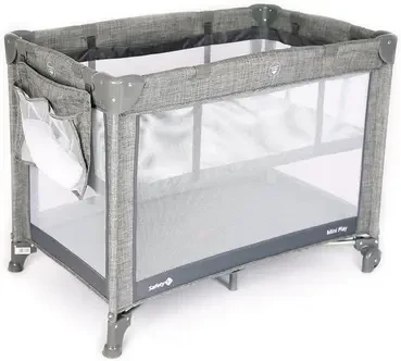 Safety 1st, Berço Mini Play, Grey Denim